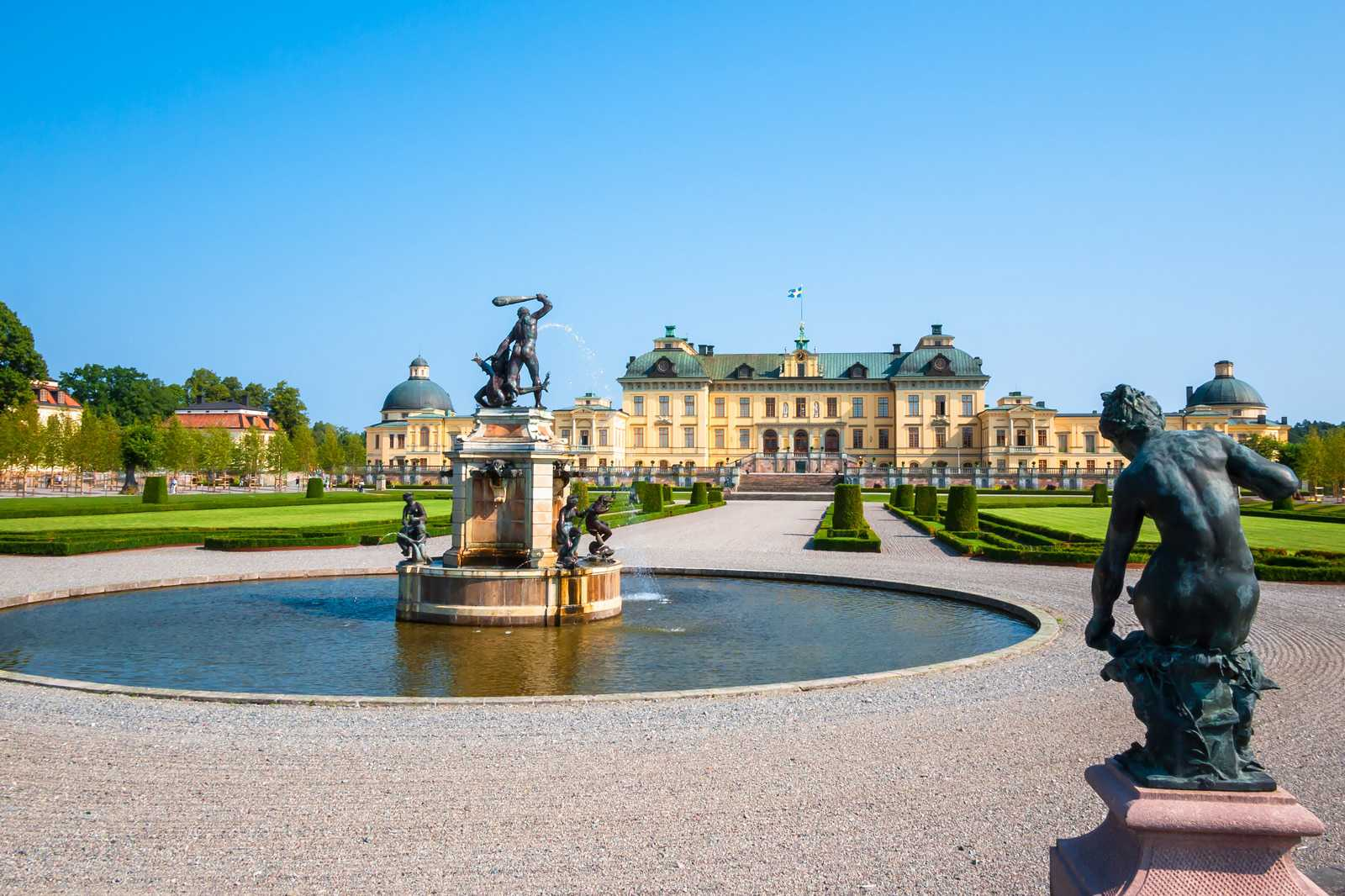 Le château de Drottningholm