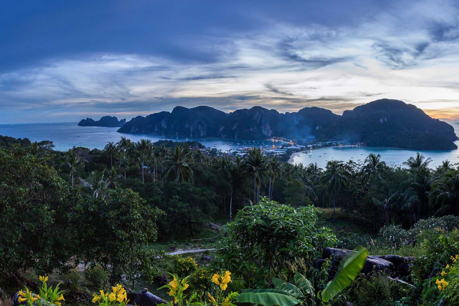 Wet season in Phi Phi Island