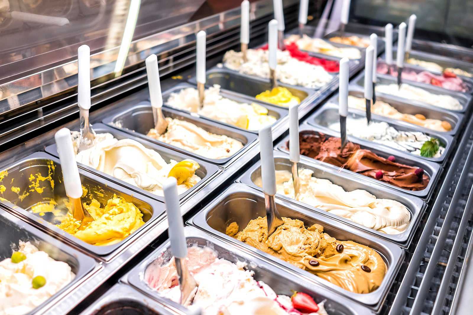Ice cream at Mammis Gelato