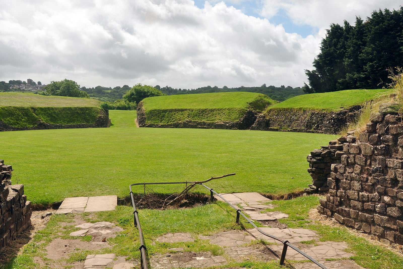 Fortaleza y termas romanas de Caerleon