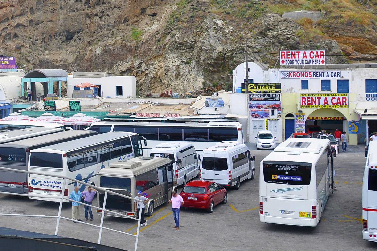 Car and bike rental in Santorini