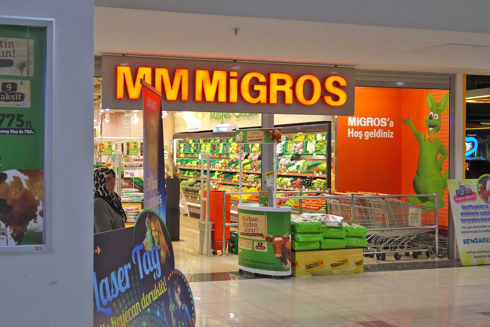 Stock up for the week at a Migros supermarket