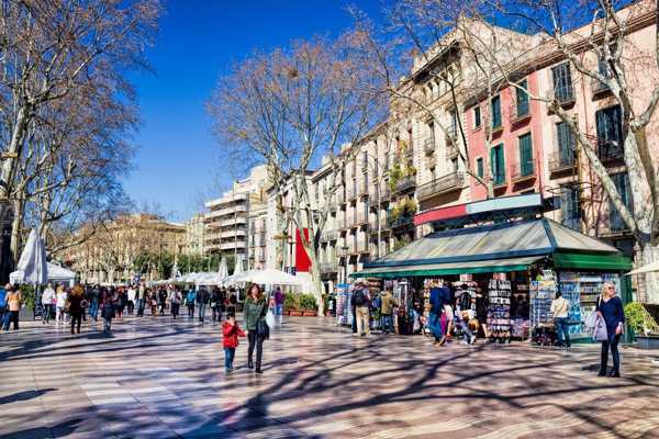 Las Ramblas in Barcelona