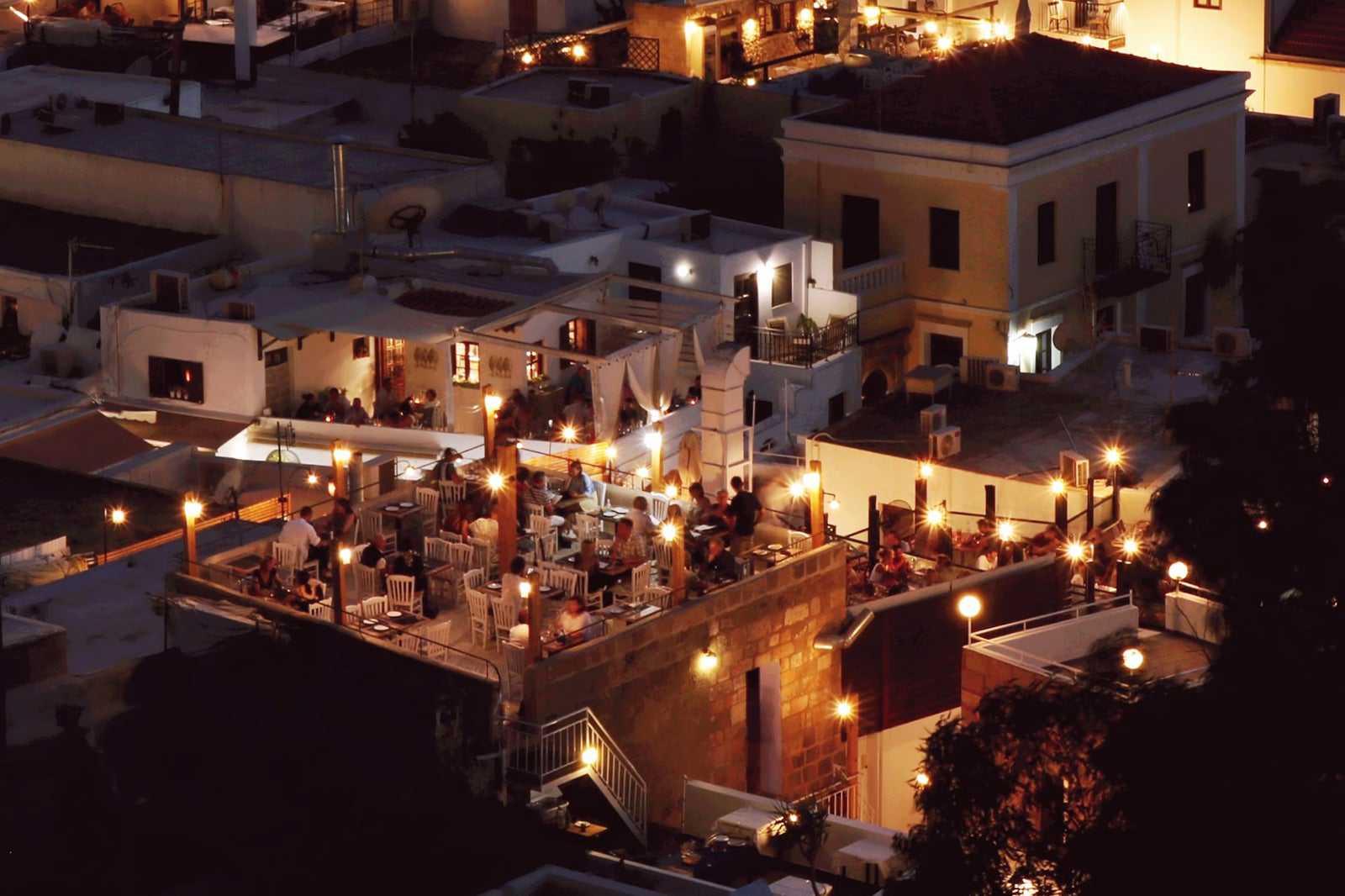 Rhodes rooftop bars