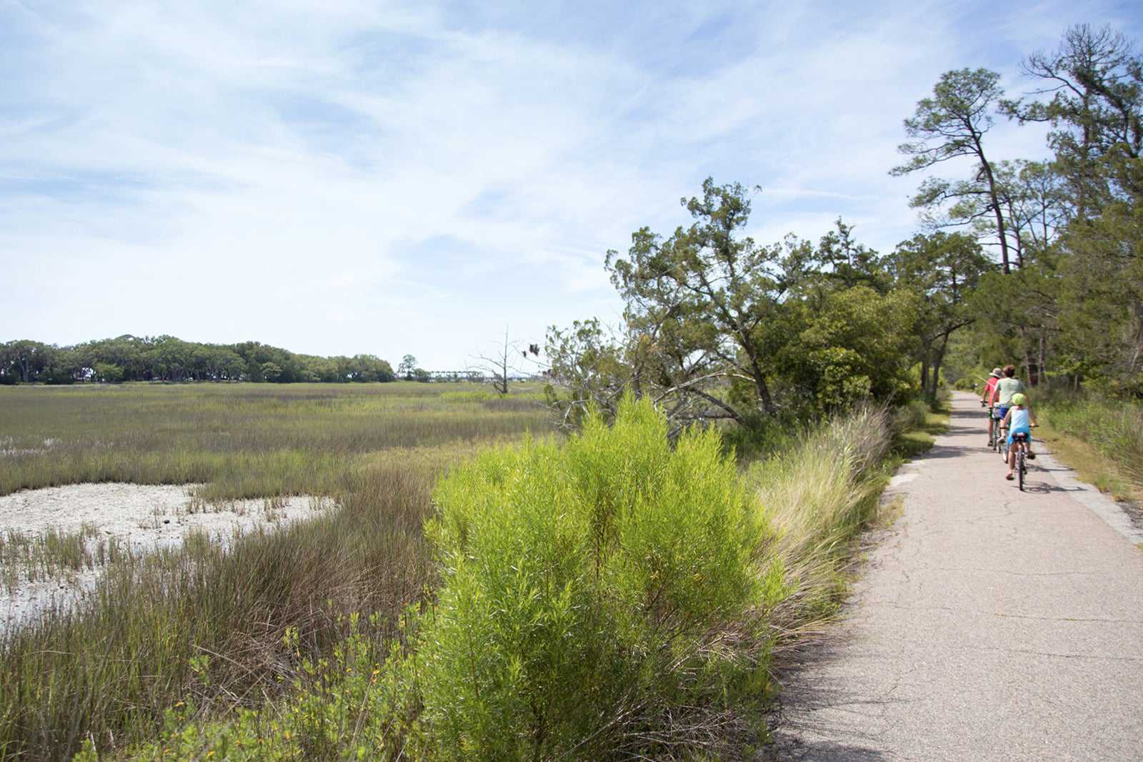 Ride the bike trails