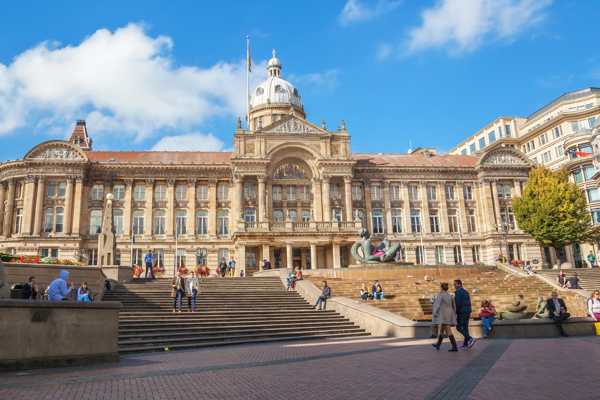 Victoria Square in Birmingham
