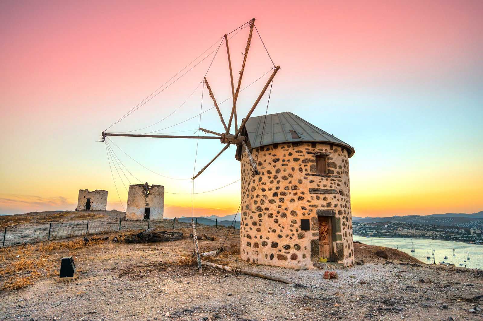 Bodrum windmills