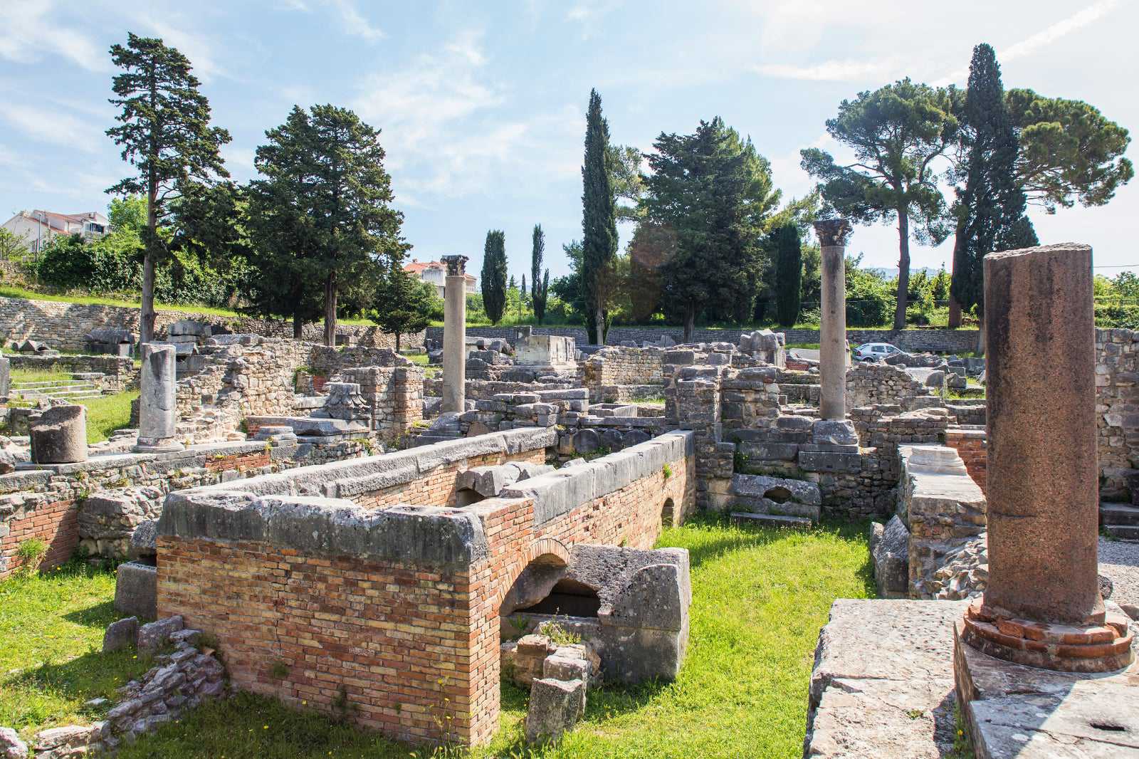 Visit Roman ruins at Salona