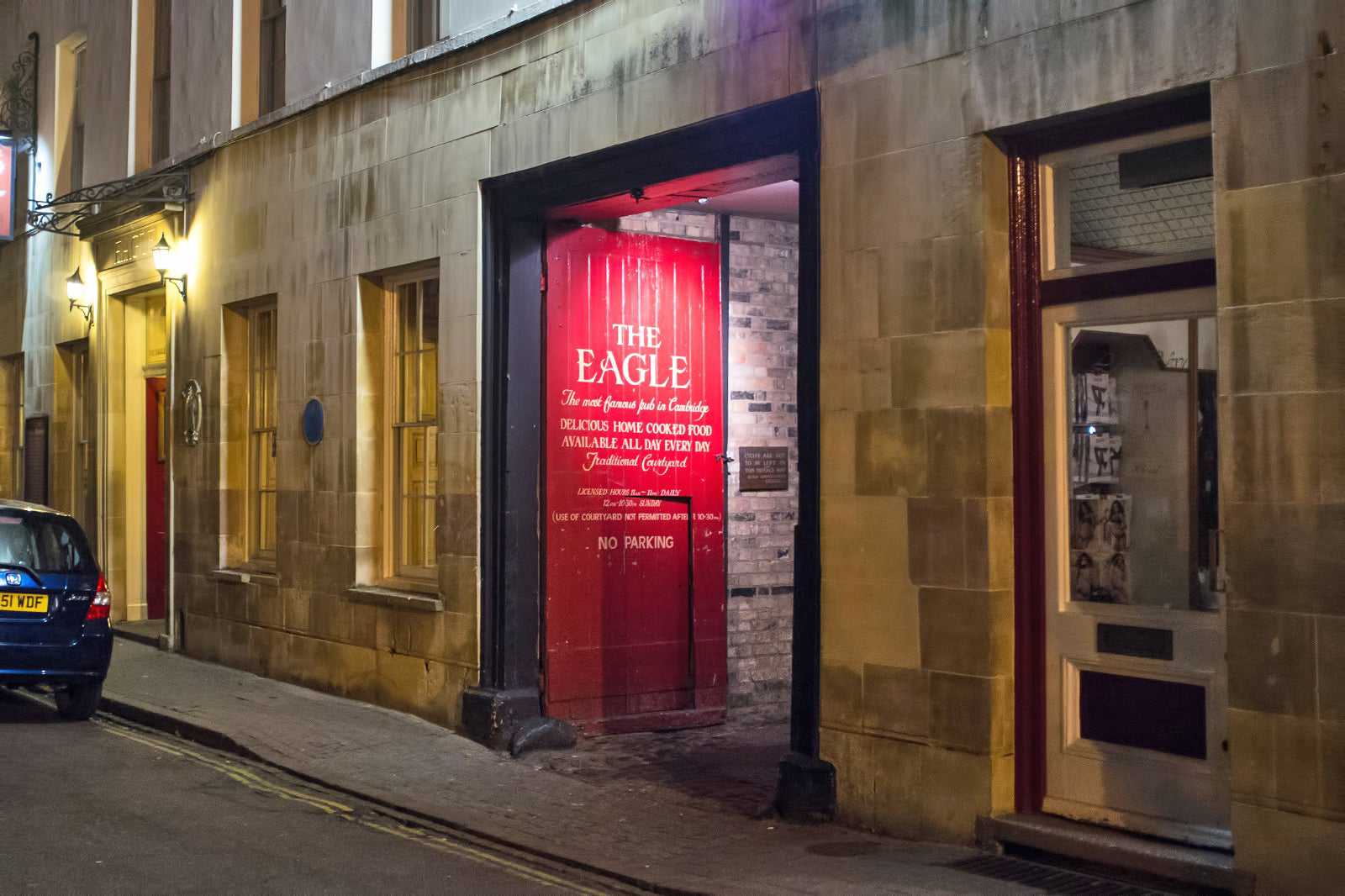 The Eagle pub