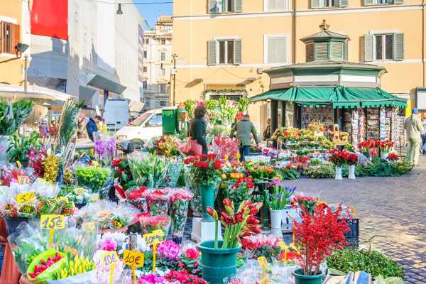 Campo de' Fiori Market in Rome