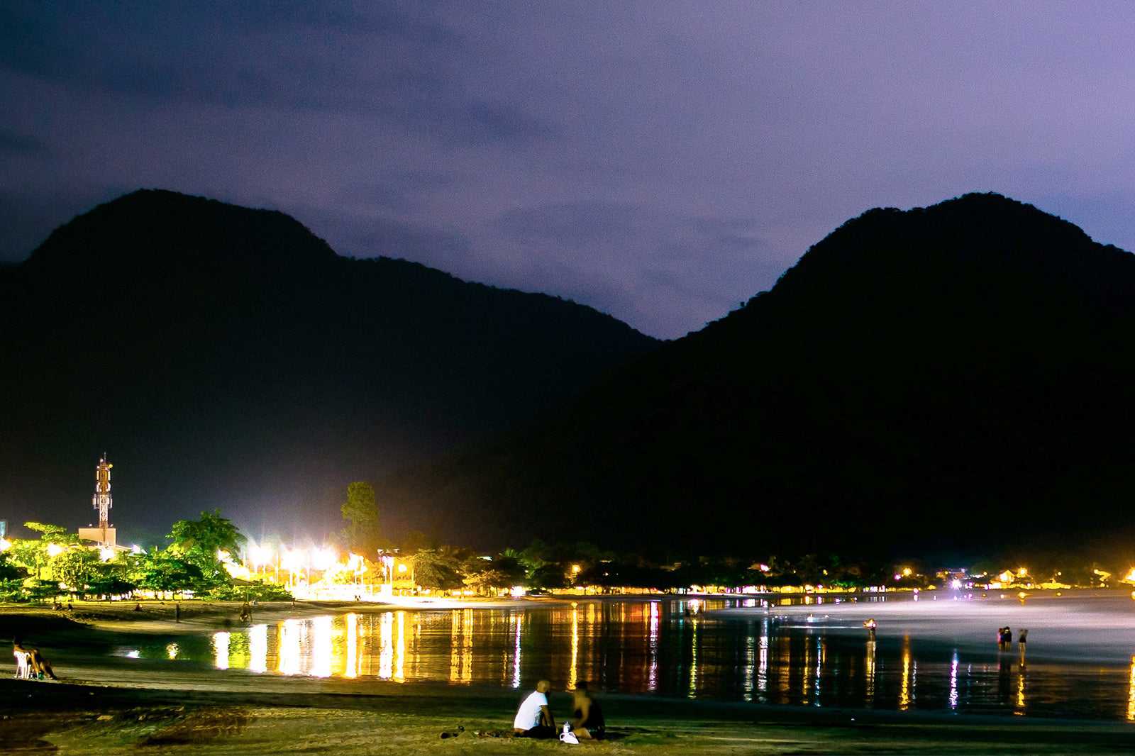 Área central de Ubatuba