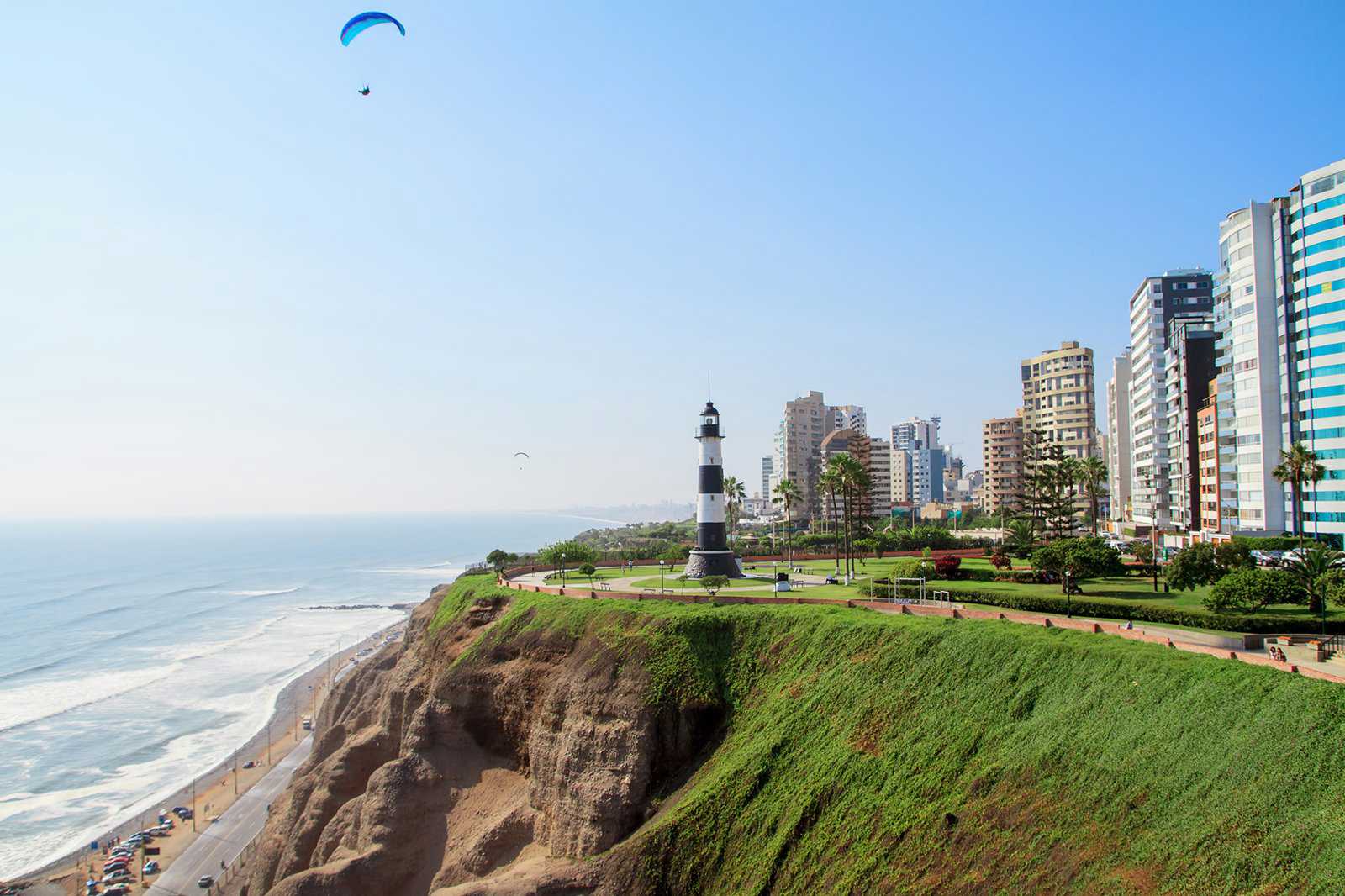 Paragliding in Miraflores