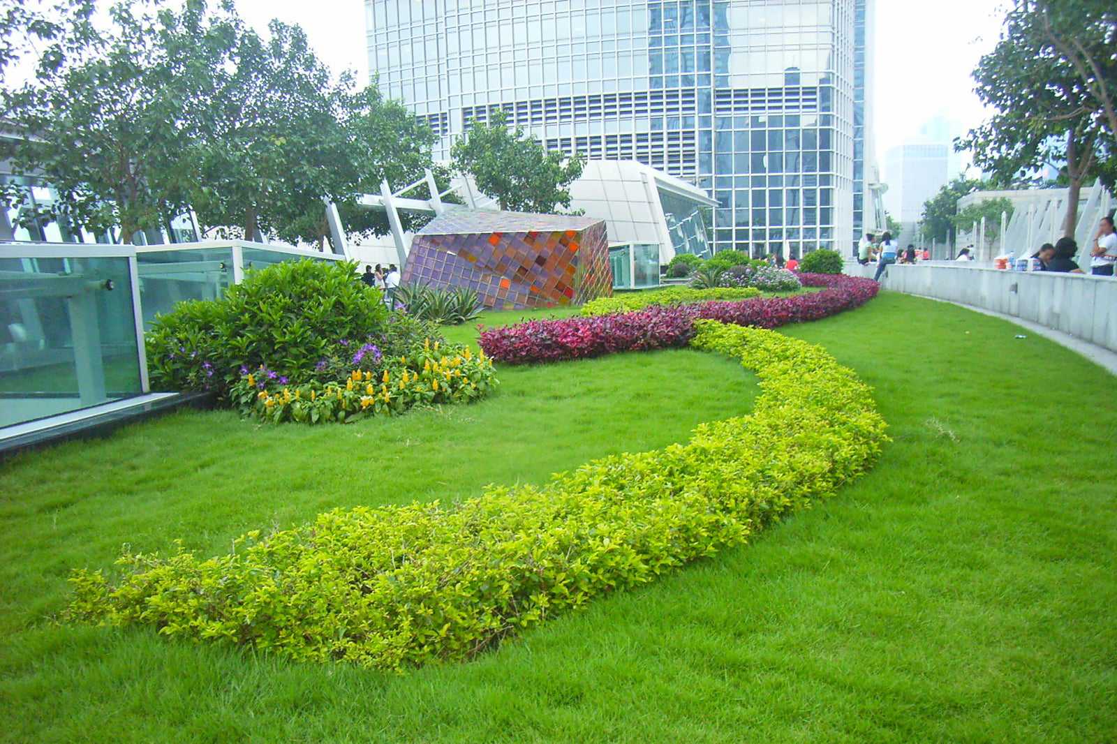 Roof Garden at IFC Shopping Mall
