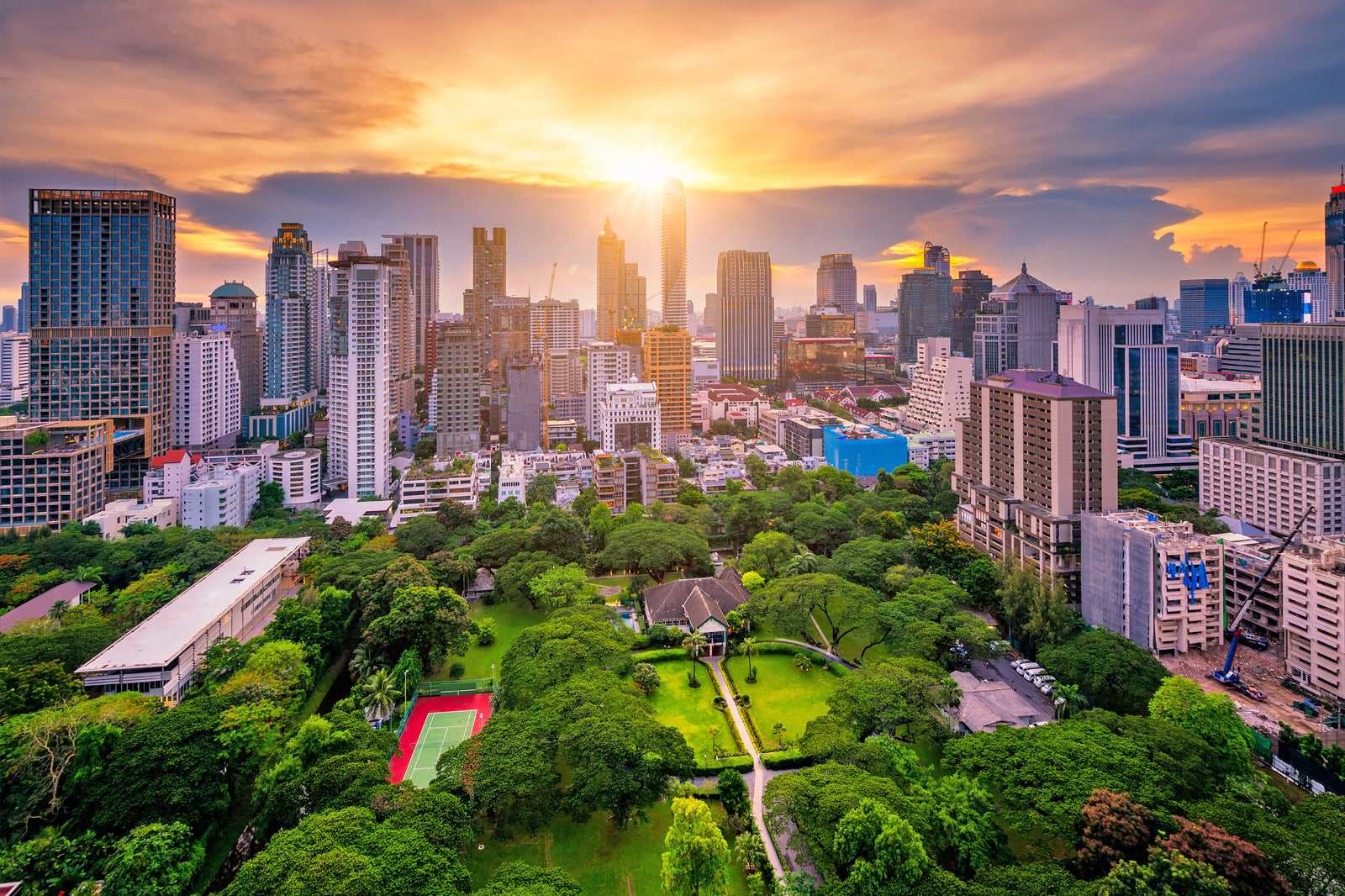 Most popular areas of Bangkok