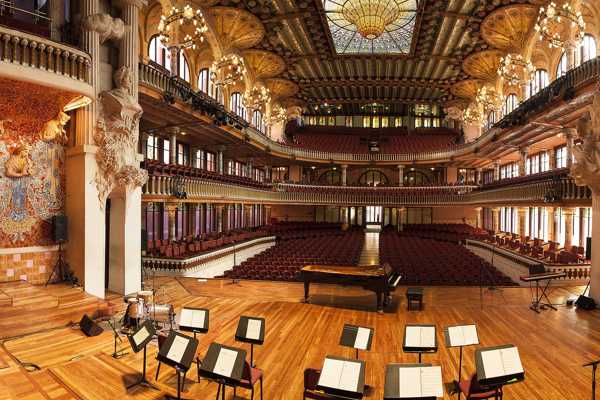 Palau de la Musica Catalana in Barcelona
