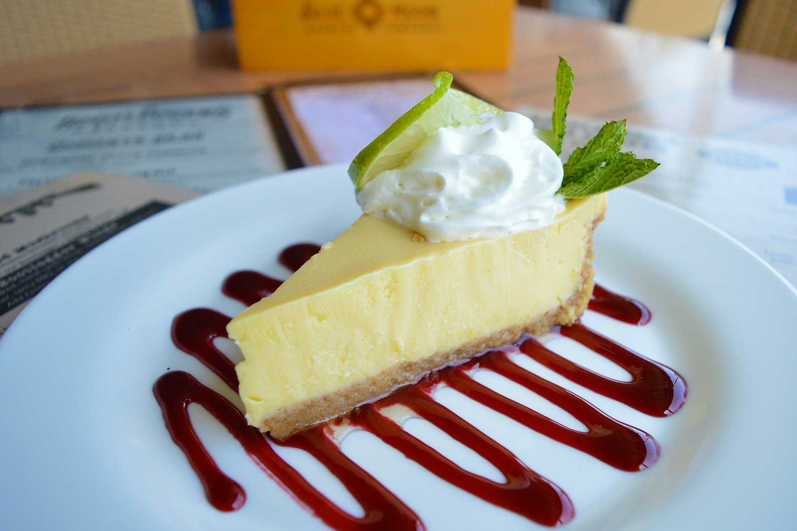 Key lime pie