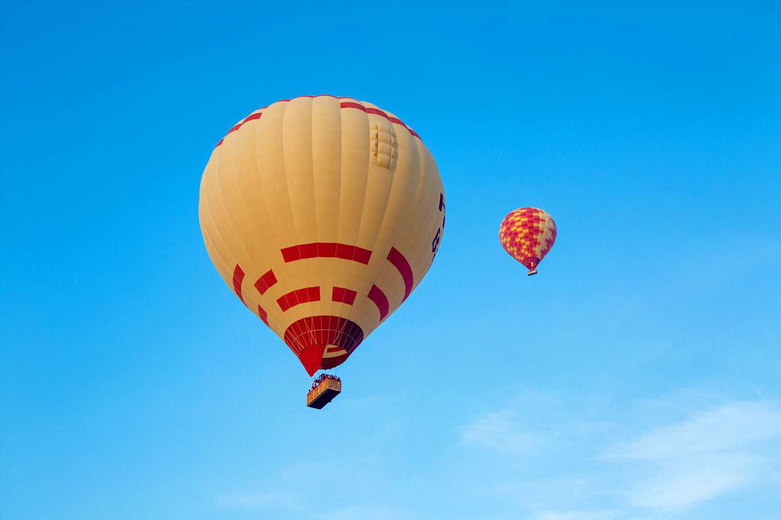 Take a hot air balloon ride
