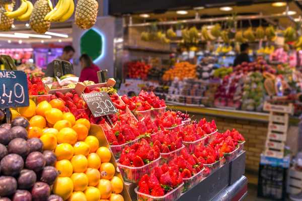 Mercat de la Boqueria in Barcelona