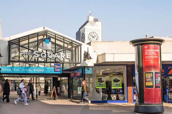 The Square Shopping Centre in Birmingham