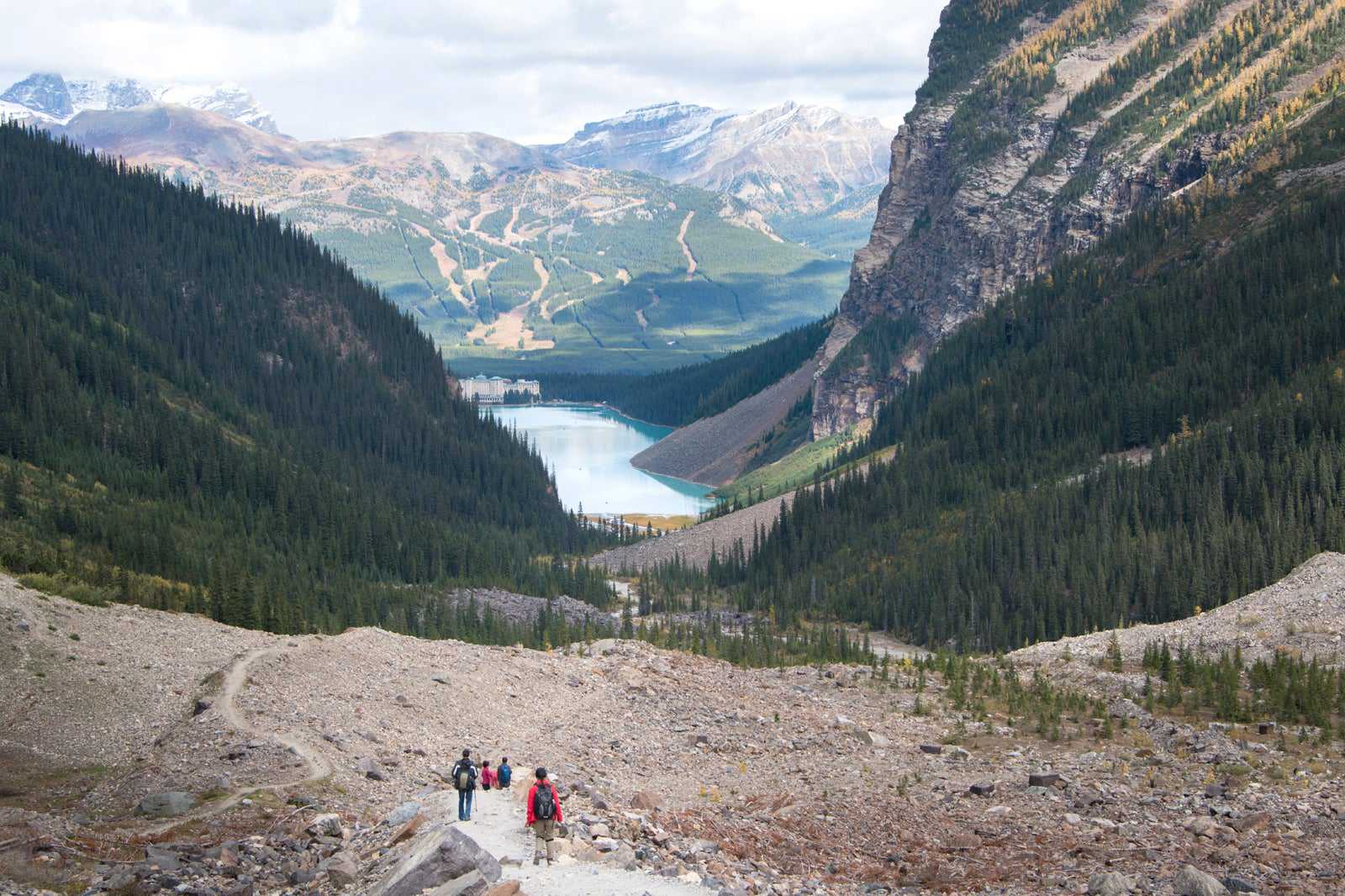 Plain of Six Glaciers