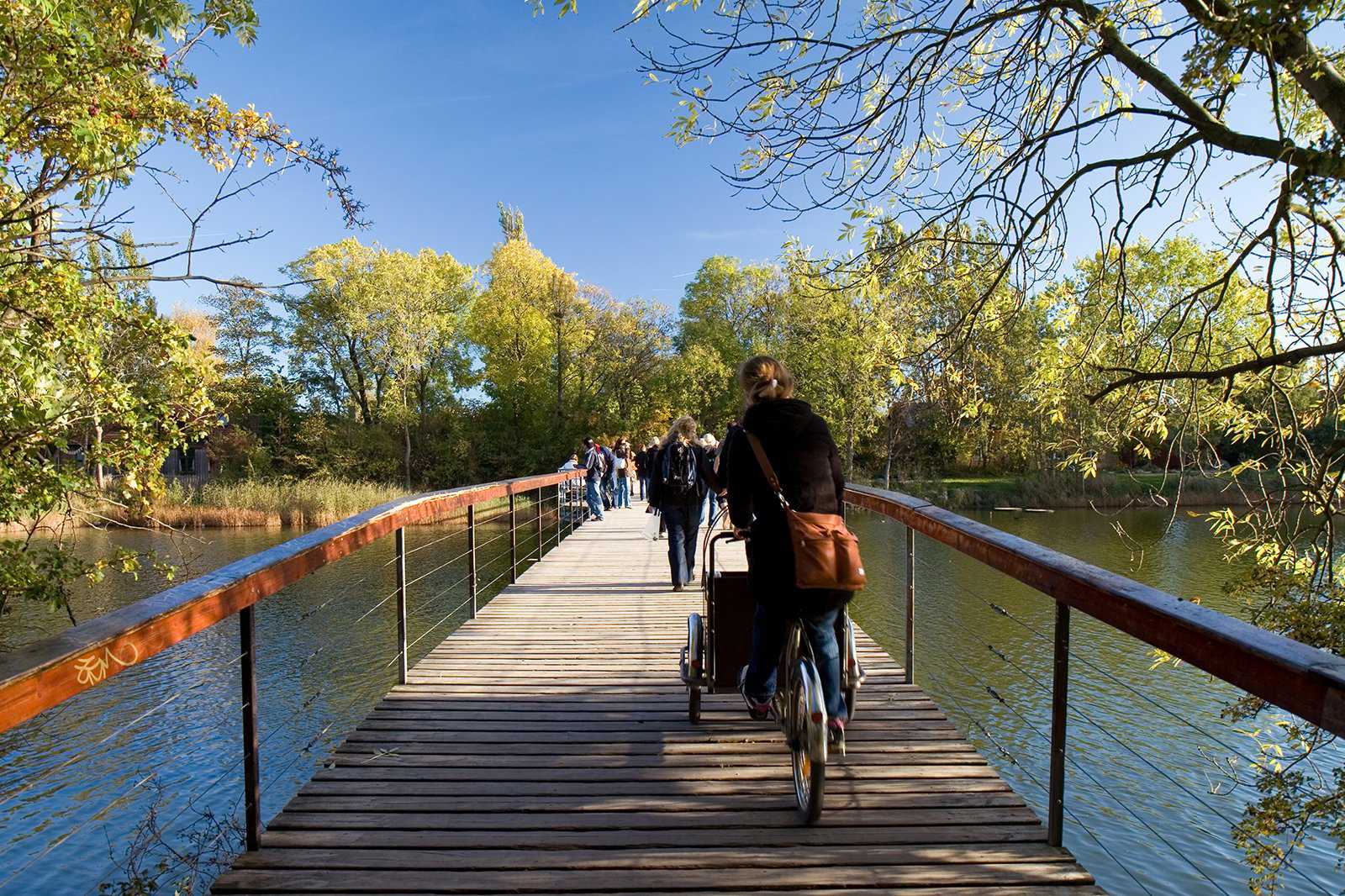 Warm days and balmy nights in parks and open-air spaces