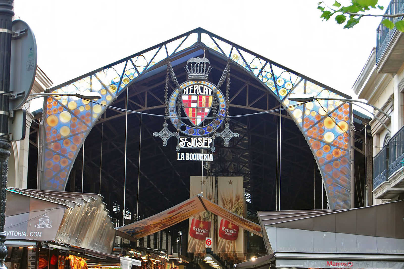Mercado de La Boqueria in Barcelona