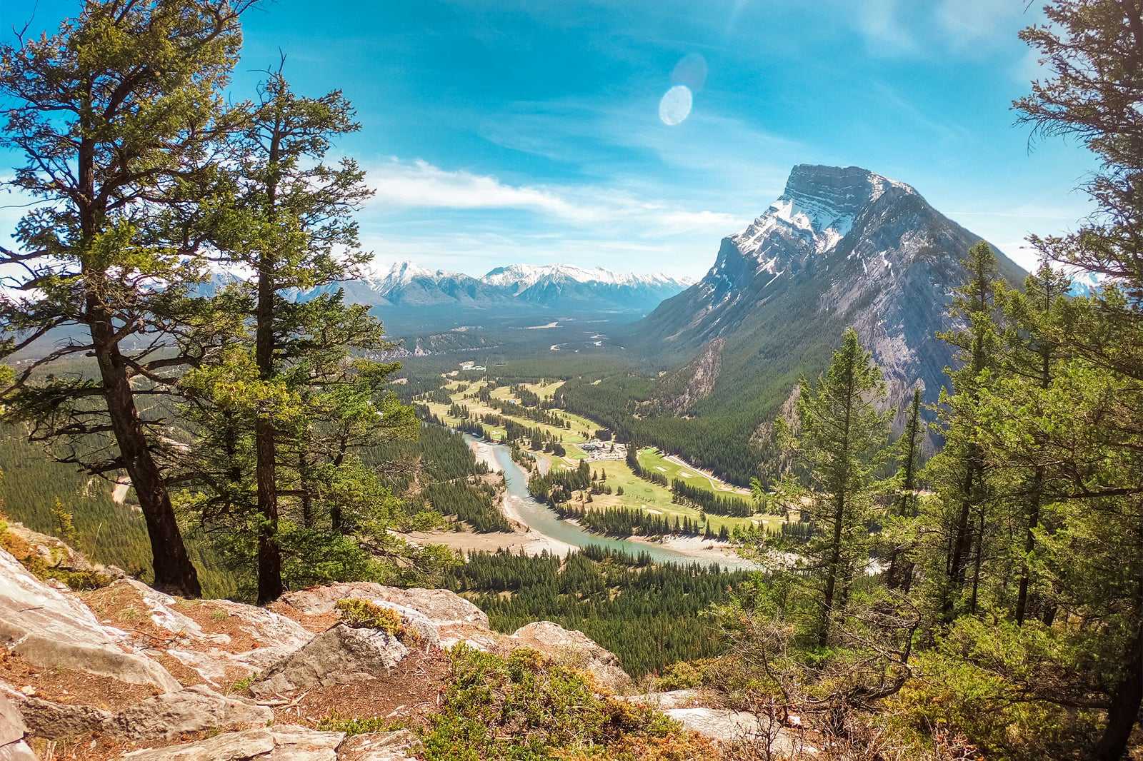 Tunnel Mountain trail