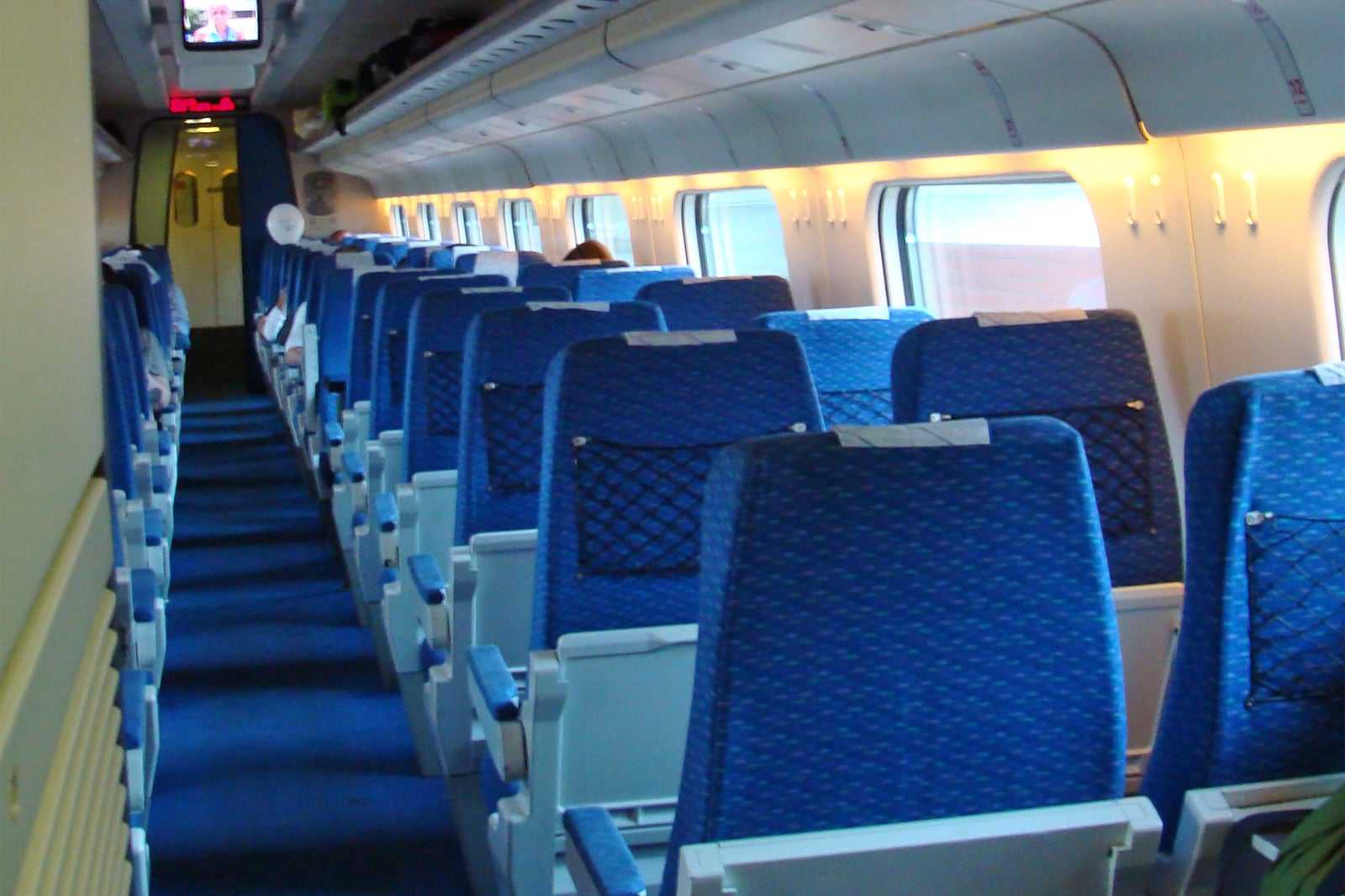 Train traveling