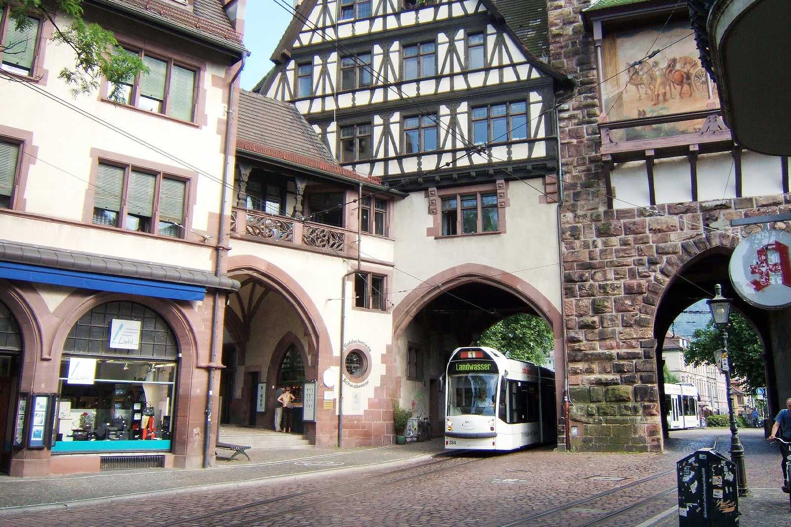 Medieval gates of Freiburg