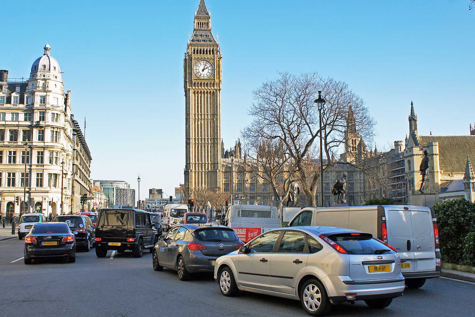London by car