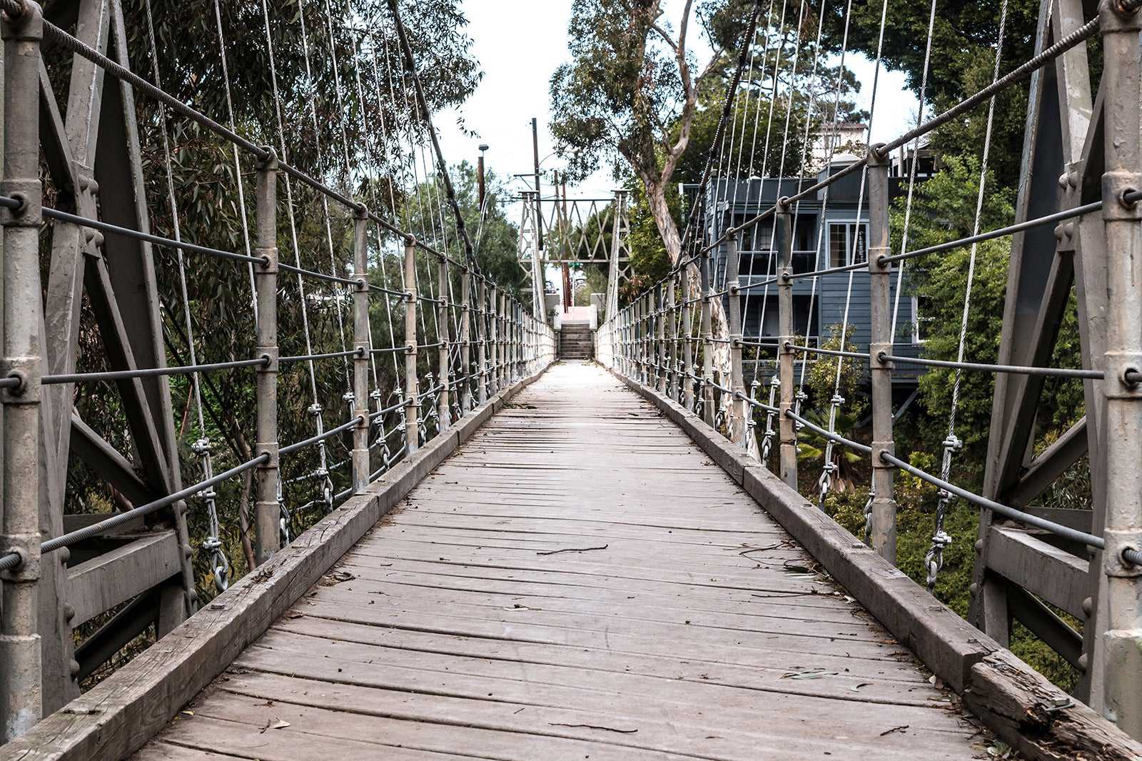 Spruce Street Suspension Bridge