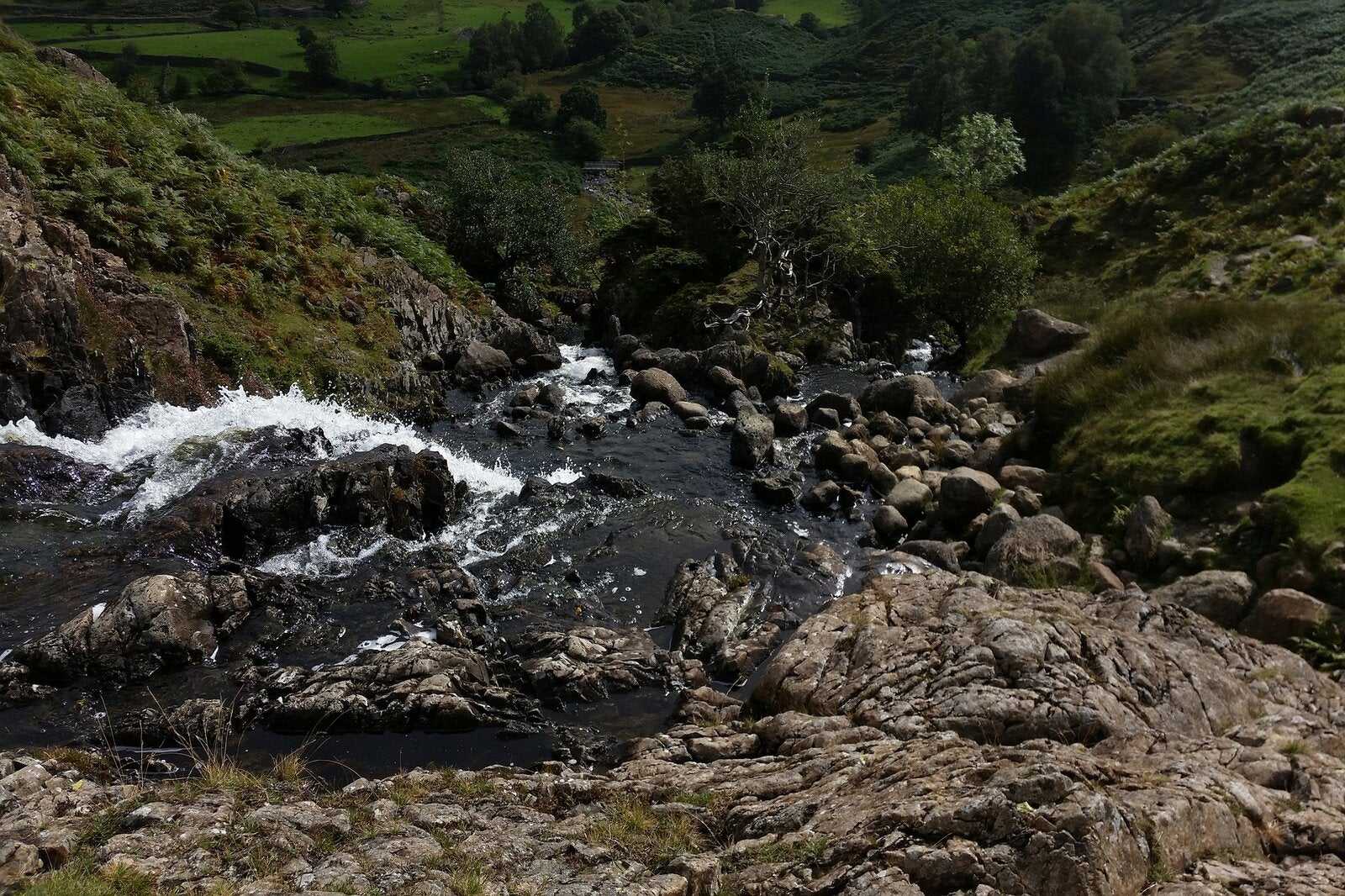 Aira Force Waterfall and Ullswater