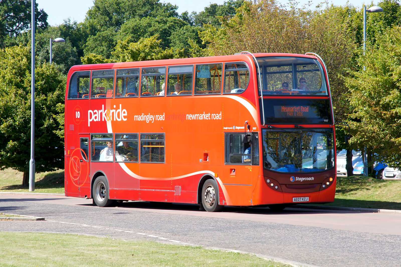 Use Cambridge Park and Ride if you drive