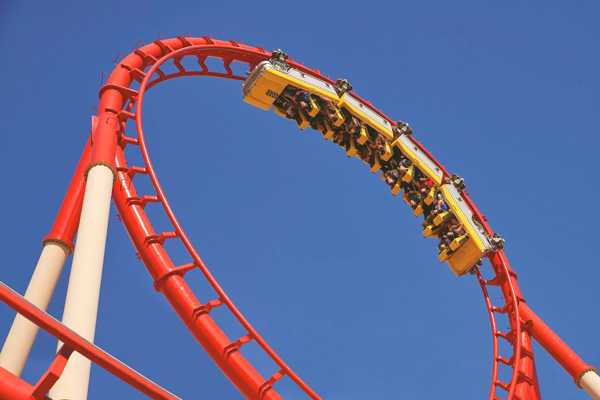 Big Apple Coaster at New York in Las Vegas