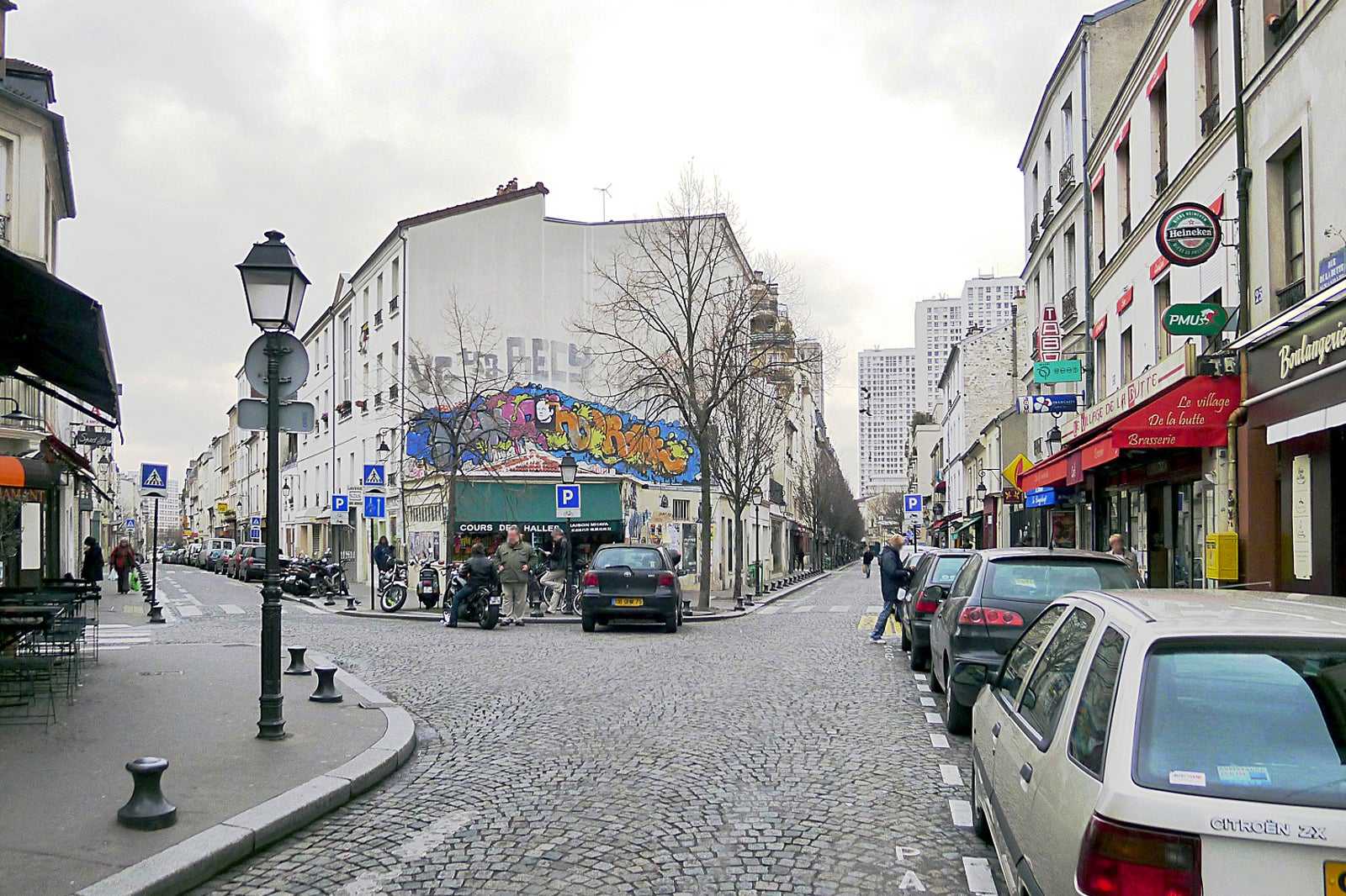 Butte-aux-Cailles district