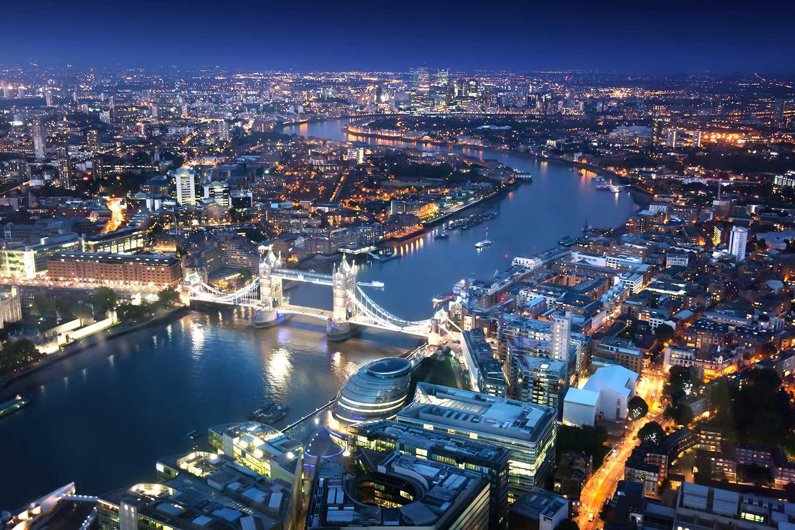 The view from the Shard