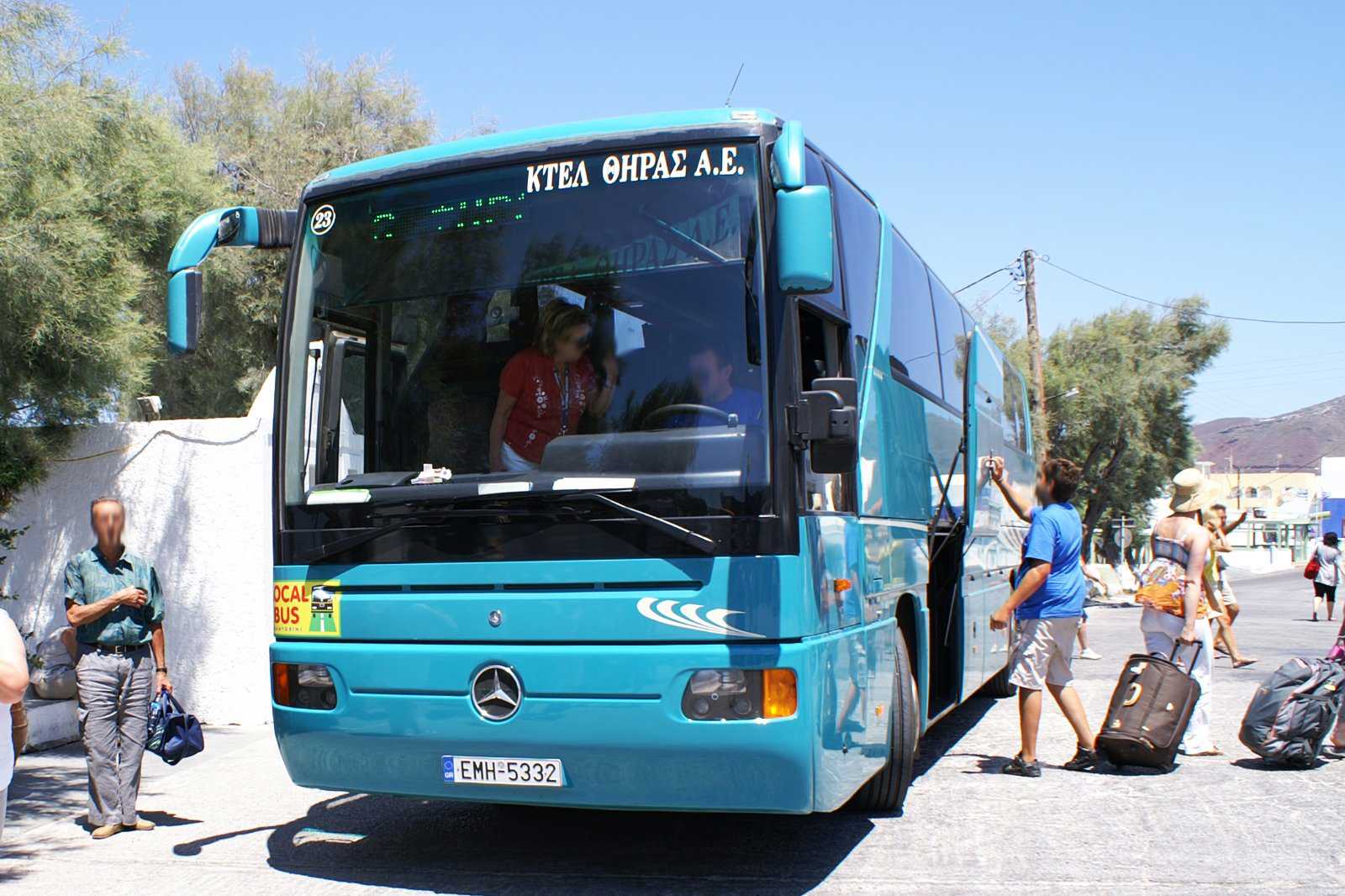 KTEL - Santorini public transport networks