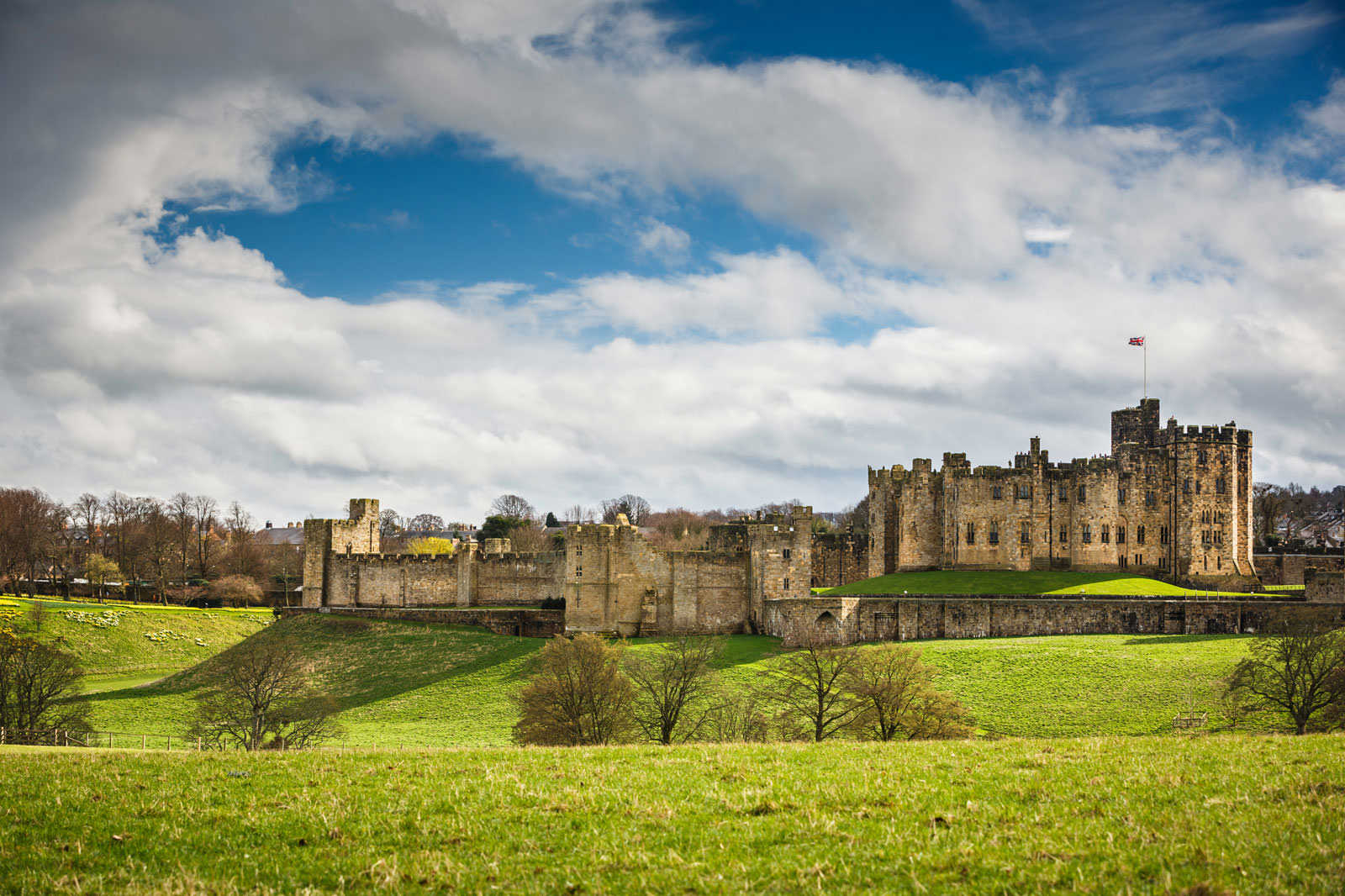 Alnwick Castle, Northumberland, Northern England