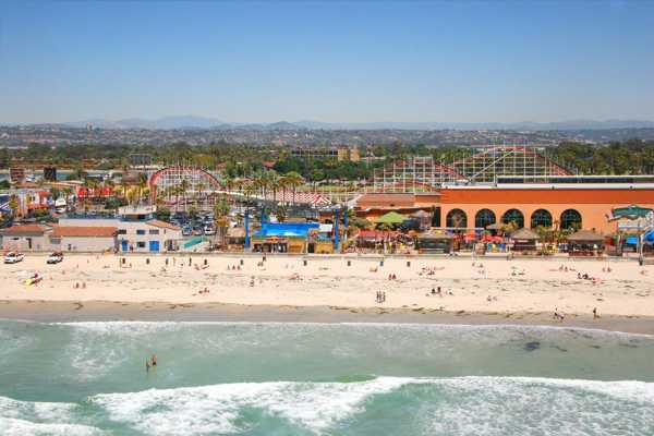 Belmont Park in San Diego