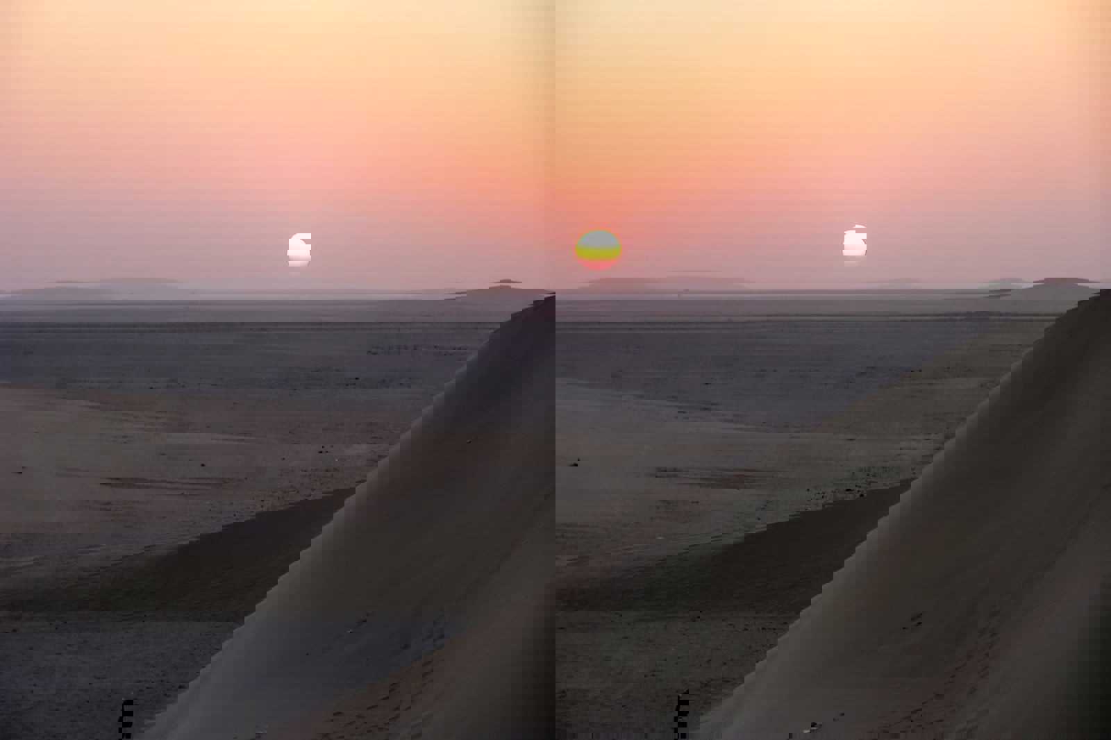 Night desert safari