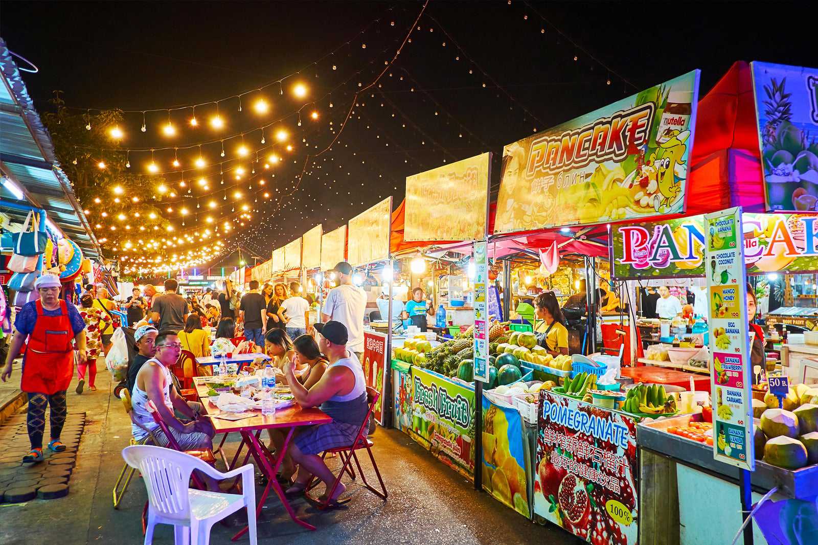 Eat street food or at local restaurants