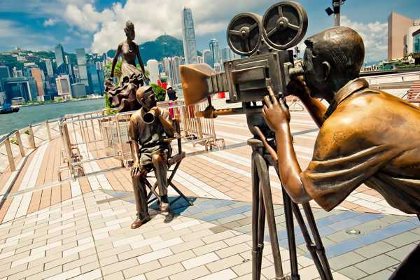 Avenue of Stars in Hong Kong
