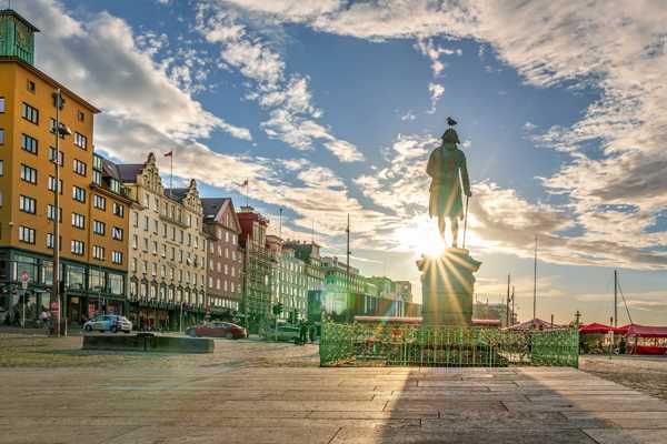 Torget in Bergen