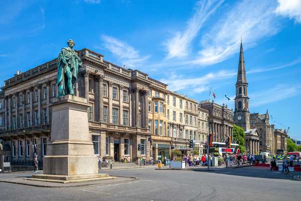 George Street in Edinburgh