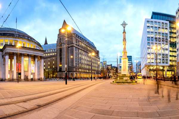 St Peter's Square in Manchester