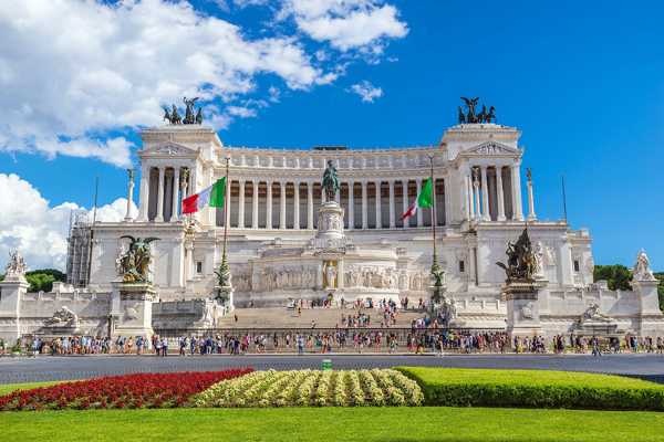 Piazza Venezia in Rome