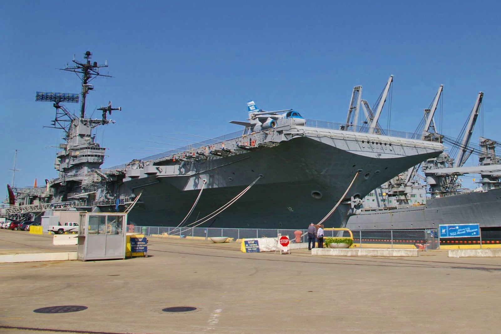 USS Sea, Air, and Space Museum in San Francisco Aircraft
