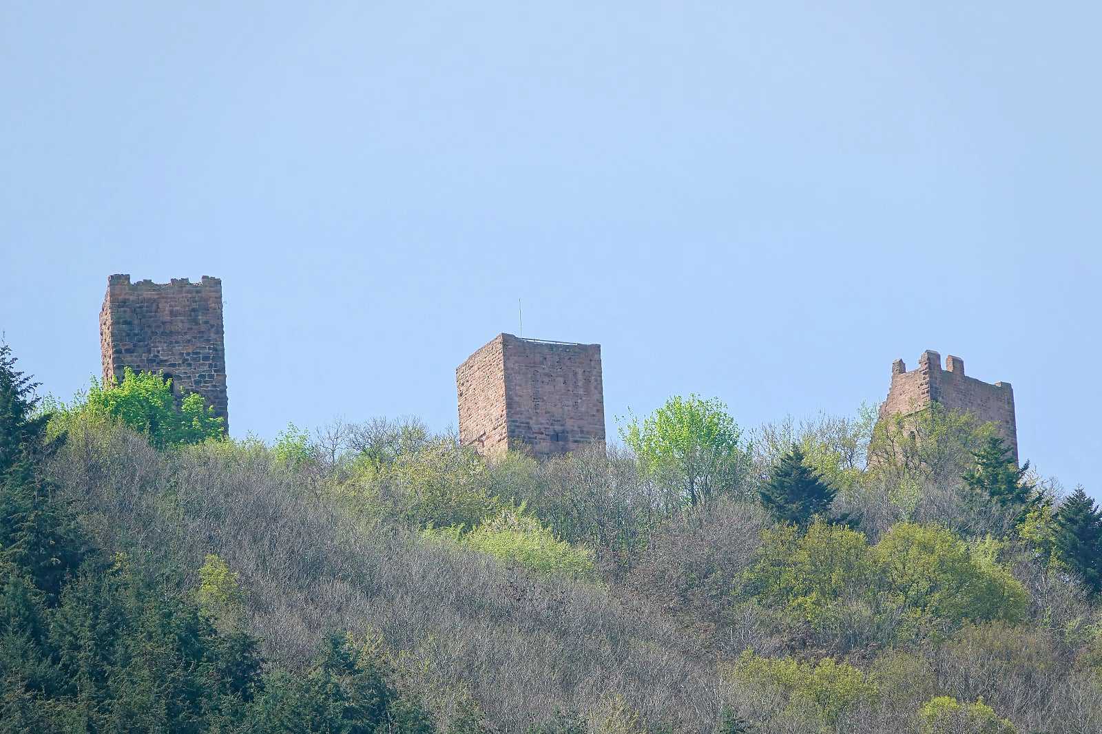 The 3 castles of Eguisheim