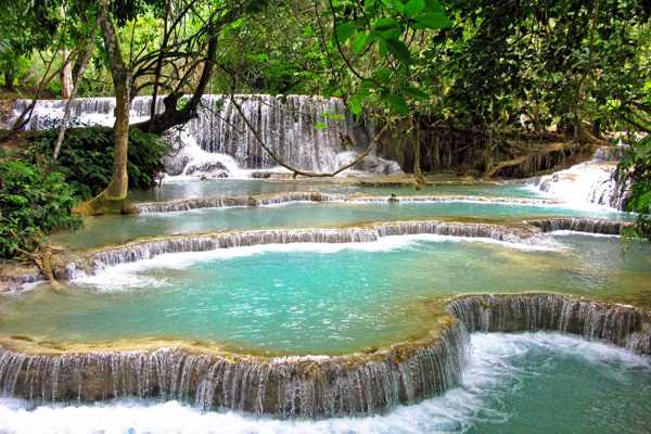 Kuang Si Falls near Luang Prabang