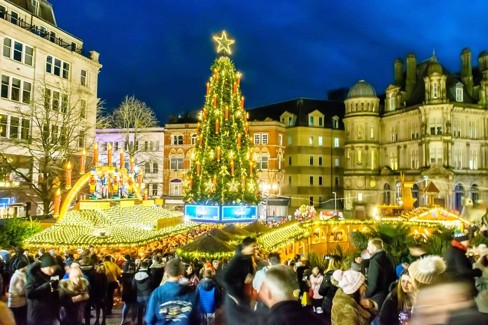 El mercado navideño más grande de Europa...